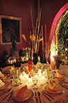 la cena de bodas